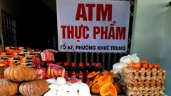 Đà Nẵng: Cây “ATM thực phẩm” miễn phí giúp đỡ bà con vùng dịch