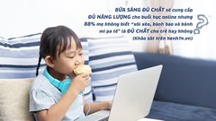 Cách các bà mẹ 3 miền chuẩn bị “bữa sáng đủ chất” để con vừng vàng học online