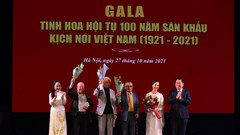 Các thế hệ nghệ sĩ kịch nói hội tụ tại Gala “Tinh hoa hội tụ 100 năm sân khấu kịch nói”