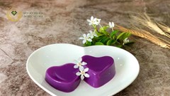 Rau câu dừa khoai lang tím