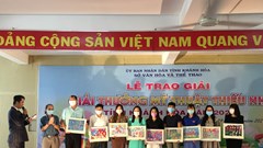 Khánh Hòa trao Giải thưởng Mỹ thuật thiếu nhi năm 2021