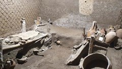 Phát hiện căn phòng của nô lệ ở thành phố cổ Pompeii