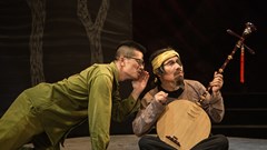 NSND Trung Hiếu ở vai trò đạo diễn, NSƯT Quang Thắng vào vai ông già chột mắt...