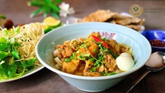 Cách làm mì Quảng gà thơm ngon chuẩn vị