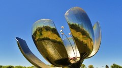 Ấn tượng với bông hoa nặng 18 tấn, cao 23 m