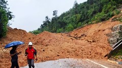 Khánh Hòa: Khẩn trương ứng phó với mưa lũ gây sạt lở, ngập lụt cục bộ