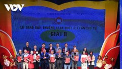 Trao Giải thưởng sách quốc gia cho 24 tác phẩm