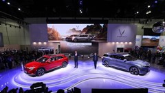 VinFast "chở" hồn Việt sang Mỹ, gây ấn tượng với hàng nghìn khách tham quan