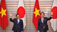 Lễ đón trọng thể Thủ tướng Phạm Minh Chính thăm chính thức Nhật Bản