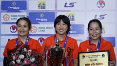 HLV Kim Chi: Chúng tôi sẽ nhớ hoài chức vô địch này