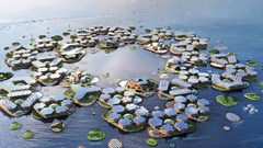 Hàn Quốc xây dựng thành phố nổi đầu tiên trên thế giới