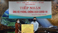 Ủng hộ nhân dân Quảng Bình 5 vạn bộ kit xét nghiệm nhanh Covid-19