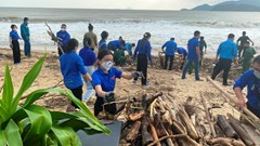 Khánh Hòa: Tập trung xử lý rác trên bãi biển Nha Trang, bảo đảm môi trường du lịch