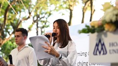 Thùy Tiên có thành tích học tập 3 năm liên tiếp xuất sắc chương trình 100% bằng tiếng Anh