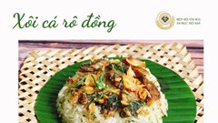 Xôi cá rô đồng