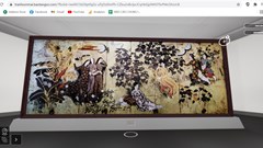 Khai mạc triển lãm trực tuyến "Tranh sơn mài Việt Nam"