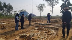 Khai quật Thành Nhà Hồ:  Dấu tích Chính điện cổ nhất trong lịch sử Kinh đô Việt Nam