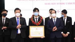 Tuyên dương học sinh đoạt giải Olympic và Khoa học kỹ thuật quốc tế năm 2021