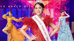Đại diện 14 tuổi Việt Nam đăng quang Miss Eco Teen International