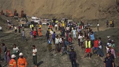 Lở đất tại mỏ ngọc ở Myanmar: Ít hy vọng tìm thấy người sống sót