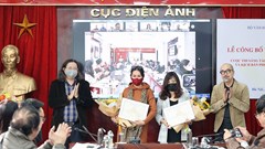 Trao giải thưởng cho 8 kịch bản tham dự cuộc thi phim Tài liệu 60 phút, phim Hoạt hình 90 phút