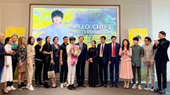 Khai mạc triển lãm tranh ruộng bậc thang Mù Cang Chải của Xèo Chu tại EXPO Dubai