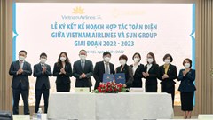 Tập đoàn Sun Group và Vietnam Airlines mở rộng hợp tác chiến lược giai đoạn 2022-2023