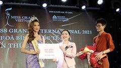 Hoa hậu Thùy Tiên được nhận học bổng Tài năng trị giá 350 triệu đồng