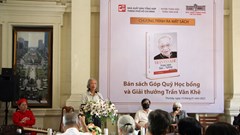 Ra mắt sách "Trần Văn Khê - Trăm năm Tâm và Nghiệp"