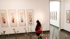 Rộn rã sắc xuân trên tranh Tứ bình