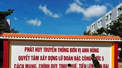 Ninh Thuận: Xuân về với chiến sĩ Lữ đoàn Đặc công nước 5