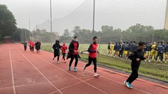 Điền kinh Việt Nam hăng say tập luyện những ngày đầu năm mới