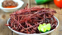 Thịt gác bếp- Dư vị của mùa xuân