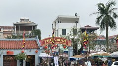 Phủ Tiên Hương đã treo biển “Phủ chính”