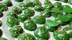 Bánh lá ngải, ẩm thực  mang đậm dấu ấn của người Tày ở Xứ Lạng