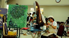 120 nghệ sĩ tạo hình trong nước và quốc tế đến Hà Nội “hẹn hò”