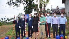 Quảng Ngãi: Trồng cây xanh ở Di tích kiến trúc nghệ thuật quốc gia Đình làng An Định