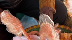 Cơm nắm muối vừng – món quà thanh tao