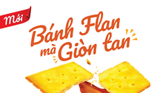 “Bánh Flan mà giòn tan”