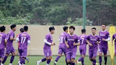 Tuyển Việt Nam tập luyện, chuẩn bị cho vòng loại World Cup