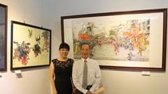 Khai mạc Triển lãm tranh thủy mặc “Thái mặc chú tình”