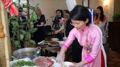 Quảng bá văn hóa, ẩm thực truyền thống của Việt Nam tới bạn bè quốc tế