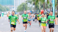 Ấn tượng với đường đua Marathon Quốc tế
