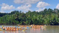 TP.HCM tổ chức giải đua thuyền truyền thống