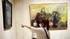 Ra mắt sách mỹ thuật và triển lãm "Vết căn nguyên"