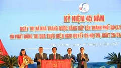 Nhiều hoạt động Kỷ niệm 45 năm Ngày Nha Trang được nâng cấp lên Thành phố