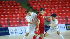 Giải Futsal Đông Nam Á 2022: Tuyển Việt Nam bị Myanmar cầm hoà trận ra quân