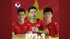 Hùng Dũng, Hoàng Đức và Tiến Linh dự SEA Games 31