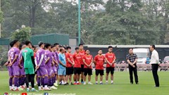 SEA Games 31: Lãnh đạo VFF gặp gỡ, động viên U23 Việt Nam