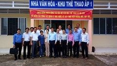 Kiểm tra và tập huấn công tác xây dựng, thực hiện hương ước, quy ước tại Long An